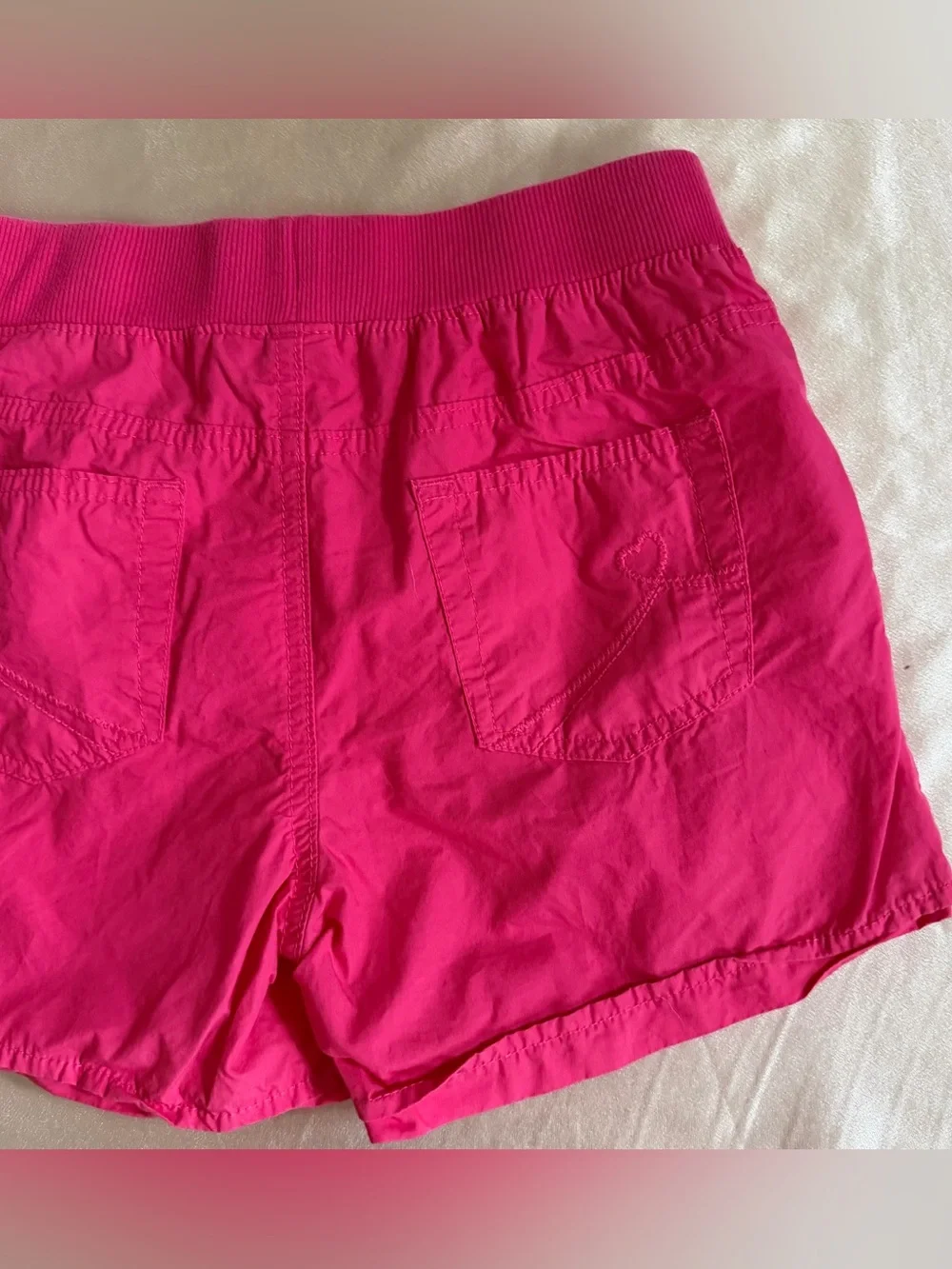 The Children's Place Girls' Elastic Waist Active Cotton Shorts Hot Pink Size14